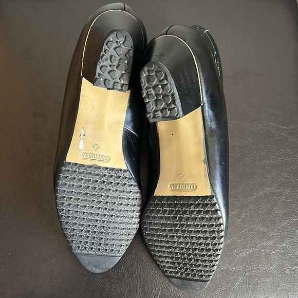 Contoura Black Faux Leather Insulated Ankle Boots - Picture 5 of 15